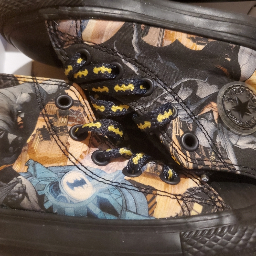 Toddler Batman Converse